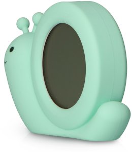 Alecto Baby Simon Snail sleep rhythm alarm clock, mint green 4