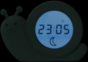Alecto Baby Simon Snail sleep rhythm alarm clock, mint green 6