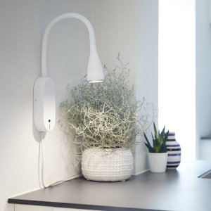 Kinkiet nielsen_light Lampa ścienna EYE USB LED biały 2