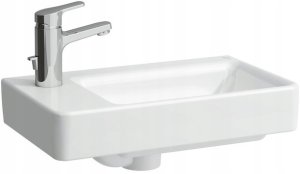 Laufen Pro håndvask 480x280mm, m/hh tv, Hvid, porcelæn 1