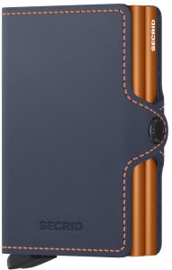 Secrid Matte Twinwallet, blue/orange 1