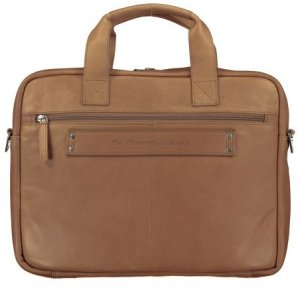 The Chesterfield Brand Calvi 15.6" Laptop Bag, Cognac 1