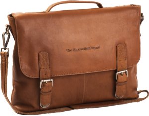 The Chesterfield Brand Jules 13" Laptop Bag, Cognac 1