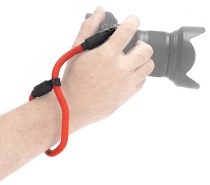 Caruba wrist strap made of climbing rope, red 2