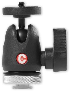 Caruba ball head for accessory shoe 1