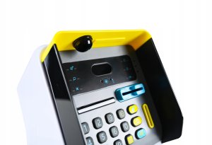 LeanToys B6D1 BANKOMAT SKARBONKA SEJF Z            WYŚWIETLACZEM 4