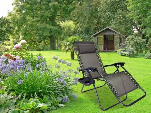 L66Z SKŁADANY LEŻAK OGRODOWY  FOTEL 2