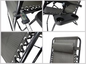 L66Z SKŁADANY LEŻAK OGRODOWY  FOTEL 3