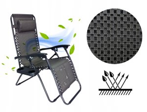 L66Z SKŁADANY LEŻAK OGRODOWY  FOTEL 9