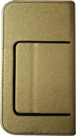 TelForceOne Pokrowiec Smart Universal Fancy Silicon 5.0" 80x145 złoto-czarny (GSM031110) 2