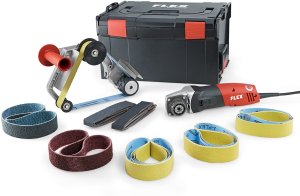 Flex BRE 14-3 125 Set, Orbital sander, Black, Red, 1000 RPM, 3500 RPM, 1.9 cm, AC 1