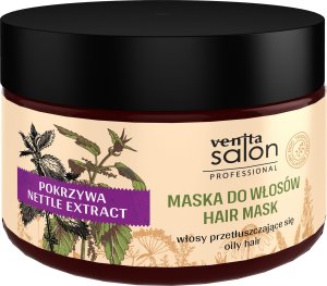 VENITA SALON MASKA DO WŁOSÓW POKRZYWA 500ml 1