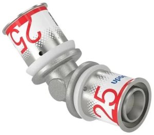 Uponor Uponor S-Press Plus vinkel - 45 gr. 25x25 mm 2