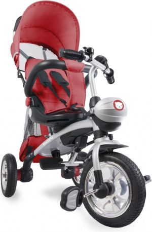 Lionelo Rowerek trójkołowy Tim Plus czerwony 2