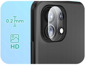 2-PAK Szkło Na Aparat Do Xiaomi Mi 11 (Hartowane, Ochronne, Na Obiektyw) 2