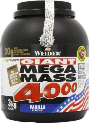 Weider Mega Mass 4000 Wanilia 3kg 1