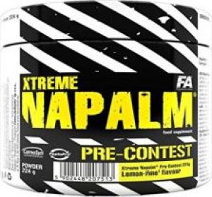 FA Nutrition Xtreme Napalm Pre-Contest Cytryna-limonka 224g 1