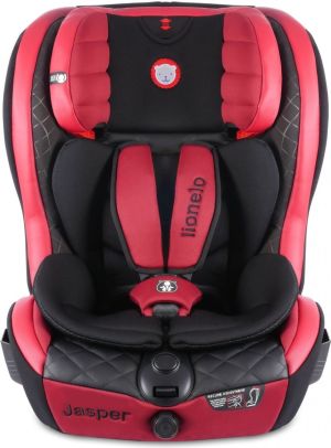 Fotelik samochodowy Lionelo Fotelik 9-36 kg Jasper czerwony skóra 3