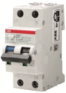 ABB DS201 C6 A30, Residual-current device, 10000 A, IP20, IP40 1
