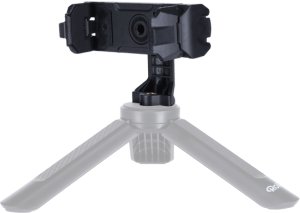 Rollei - Für Smartphones aller Größen mit oder ohne Case- Robuste Halterung zum Befestigen an Stativen- 1/4" Gewinde an der Unterseite- Smartphone Halter für Hoch und QuerformatUnser Smartphone-Halter kommt mit einem ¼" -Anschluss (22772) 3