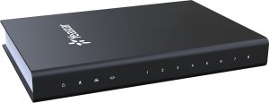 Bramka VoIP Yeastar TA800, G.711alaw, G.711ulaw, G.722, G.723, G.726, G.729A, GSM 6.10, T.38, DHCP, DDNS, OpenVPN, PPPoE, Static Route, VLAN, RADIUS, TR-069, 12 V, 1 A 2