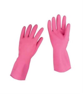 LATEX GLOVES 38.30 12 PINK 8 SIZE 1