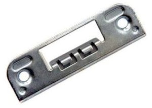 DOORPOST PLATE 0045 FE/ZN SMOOTH CR 1