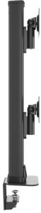 Multibrackets M VESA Deskmount HD Dual Vertical Widescreen 32" - 50", Clamp/Bolt-through, 48 kg, 81.3 cm (32"), 127 cm (50"), 100 x 100 mm, Black 5