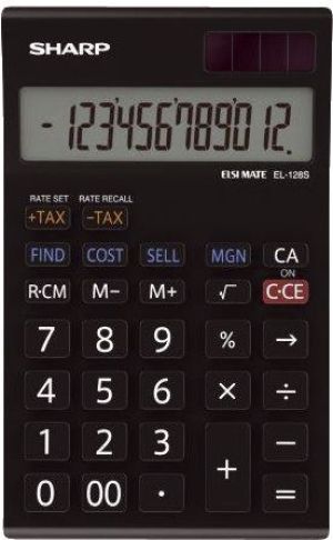 Kalkulator Sharp EL128SWH (SH-EL128SWH) 1