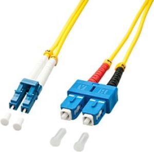 Lindy Patchcord światłowodowy LC - SC, 9/125, Singlemode, 3m (47472) 1