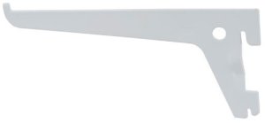 BRACKET SINGLE SLOT 300 MM WHITE 2