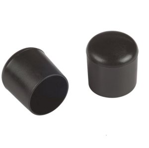 TIP CHAIR LEG 3566525 D25 BLACK 4PCS 2