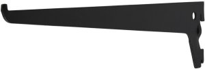 SINGLE BRACKET 300 MM BLACK 2