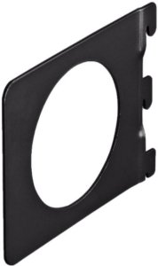 BOOK END F. WALL UPRIGHT 142X118MM BLACK 2
