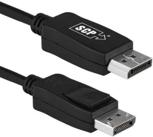 SCP DP14-0.5M, 0.5 m, DisplayPort, DisplayPort, Male, Male, 7680 x 4320 pixels 1
