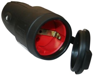 RUBBERCOUPLING N_L BLACK IP44 17031 1