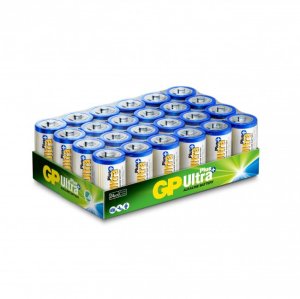 GP Batteries Ultra Plus Alkaline 14AUP/LR14, Single-use battery, LR14, Alkaline, 1.5 V, 24 pc(s), Multicolour 1