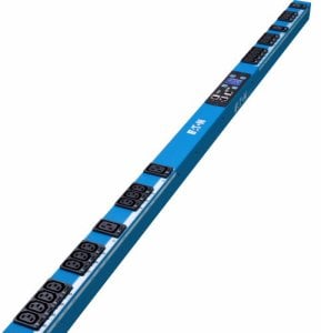Eaton EMIB08-30B, Metered, 0U, Single-phase, Vertical, Blue, LCD 1