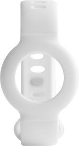 DELTACO Apple AirTag silicone wristband, white 5