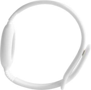 DELTACO Apple AirTag silicone wristband, white 6