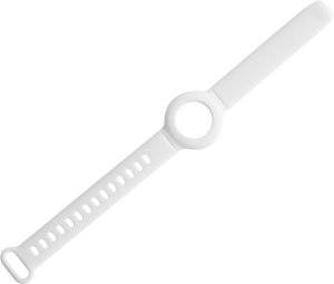 DELTACO Apple AirTag silicone wristband, white 7