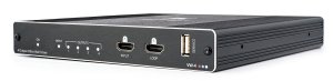 Kramer Electronics VW-4, Black, 60 Hz, 5 V, External, 0 - 45 °C, -20 - 70 °C 1