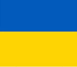 MAGNETIC STICKER UKR FLAG 1