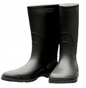 SHOES RUBBER 900P BLACK 47 SIZE LONG(5) 12