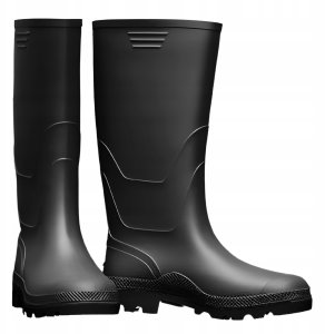 SHOES RUBBER 900P BLACK 47 SIZE LONG(5) 10