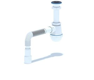 BOTTLE TRAP 1 1/2INX40 FLEXIBLE A0115 1