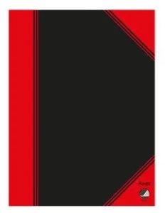Bantex 100302825, Monochromatic, Black, Red, A6, 96 sheets, 70 g/m², Lined paper 1
