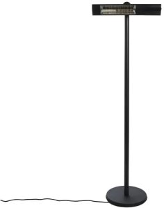 HORTUS Terrassevarmer gulvmodel 500/1000/1500W remote RGT sort (211-410) 1
