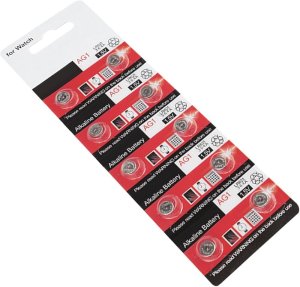 Techly LR60 / LR621 / 364 / AG1 Baterie alkaliczne 10- PAK 2