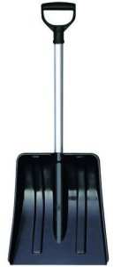 SNOW SHOVEL 31X34.5X75 AUT AL SHAFT YETI 1